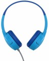 BELKIN SOUNDFORM MINI WIRED ON-EAR HEADPHONES FOR KIDS BLUE