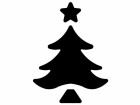 WEDO Motivstanzer Weihnachtsbaum gross, Detailfarbe: Weiss