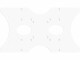 PureMounts VESA Adapter Universal Weiss, Detailfarbe: Weiss