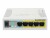 Bild 3 MikroTik PoE Switch RB260GSP, CSS106-1G-4P-1S 6 Port, SFP