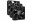 Bild 1 Corsair PC-Lüfter iCUE LINK RX120 Schwarz, 3er Starter-Kit