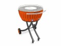 LotusGrill Holzkohlegrill XXL Mandarinorange, Betriebsart: Holzkohle
