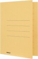 BIELLA Einlagemappen A4 25040120U gelb, 240g, 90 Blatt 50
