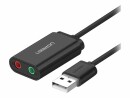 UGREEN External Sound Adapter 30724 USB 2.0,Black