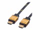 Roline GOLD 3,0m HDMI High Speed Kabel