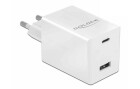 DeLock USB-Wandladegerät 41448 USB-C PD 3.0 USB-A, 45W, Ladeport