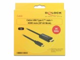 DeLock Kabel 4K 60Hz USB Type-C - HDMI, 3