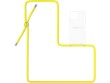 Urbany's Necklace Case iPhone 13 mini Cute Canary Transparent