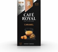 CAFE ROYAL Kaffeekapseln Alu 2001783 Caramel 10 Stück, Kein