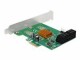 DeLock SATA-Controller PCI-Ex1- 4x SATA Marvell 88SE9215