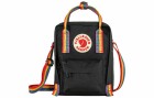 Fjällräven Kanken Rainbow Sling, Black-Rainbow Pattern