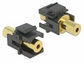 DeLock Keystone-Modul 4Pin 3.5 mm Klinke, Schwarz, Modultyp