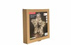 Dameco Tischdeko Stern, 30 cm, Silber, Betriebsart: Kabel
