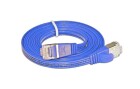 SLIM Slimpatchkabel RJ-45 - RJ-45, Cat 6, STP, 0.5