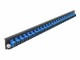 DeLock Verteilerplatte Frontblende 24 Port SC Simplex blau 19