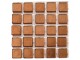 Glorex Selbstklebendes Mosaik Poly-Mosaic 5 mm Hellbraun