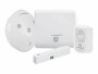 Homematic IP Smart Home Starter Set Alarm, Detailfarbe: Weiss