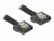 Bild 0 DeLock SATA3-Kabel schwarz, Clip, flexibel, 10 cm, Datenanschluss