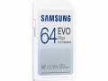 Samsung SDXC-Karte Evo Plus (2021) 64 GB, Speicherkartentyp: SDHC