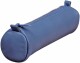 CLAIRFON  Schlamperetui AgeBag  18,5x4cm - 77024C    blau, rund, Leder