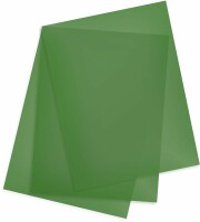 BÜROLINE Folie 0,2mm A4 620283 grün 100 Stück, Kein