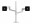Image 2 Ergotron LX - Dual Stacking Arm Tall Pole