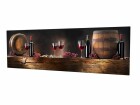 Wallxpert Bild Wein 30 x 80 cm, Motiv: Wein