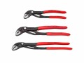 Knipex Zangen-Set Cobra 3-teilig, Typ: Wasserpumpenzange, Länge