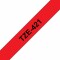 Bild 2 Brother Beschriftungsband TZe-421 Schwarz auf Rot, Länge: 8 m