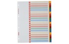 Kolma Register A4 XL LongLife 1-20 Farbig, Einteilung: Blanko