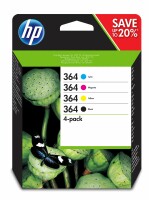 Hewlett-Packard HP Combopack 364 CMYBK N9J73AE PhotoSmart D5460 300/250 S.