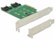 Bild 1 DeLock Host Bus Adapter Controller PCIe - M.2, 2xSATA