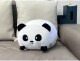 ROOST     Kissen Panda - XL2203    schwarz, weiss         33x28cm