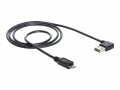 DeLock Delock Easy-USB2.0-Kabel A-MicroB: 1m, USB-A