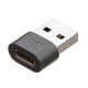 Logitech Zone, Wired, USB-C, to A Adapter, - GRAPHITE - WW