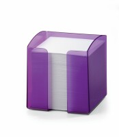 DURABLE Zettelbox Trend 10x10cm 1701682992 violett transp., Kein