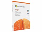 Microsoft 365 Single, Abonnement 1 Jahr, Produkt Schlüssel, 1 Benutzer / 5 Geräte, Deutsch, Mac/Win
