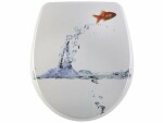 diaqua® Toilettensitz Nice Jumping fish Absenkautomatik, Weiss