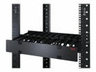 APC Horizontal Cable Manager Single-Sided with Cover - Rack