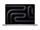 Apple MacBook Pro 14", M3 Chip 8-Core CPU and 10-Core GPU, 16GB RAM, 1TB SSD - Silber