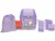 Bild 0 Lässig Schulthek-Set Boxy Unique Speckles Lavendel, 7-teilig