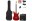 Bild 0 MAX E-Gitarre GigKit Quilted Style Rot, Gitarrenkoffer