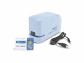 Rapesco Elektrisches Heftgerät 626EL USB/Batterie, Hellblau