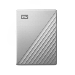 Western Digital Externe Festplatte - My Passport Ultra for Mac 4 TB, Silber