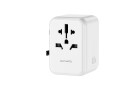 4smarts Weltreiseadapter Nomad 20W weiss, Anzahl Pole: 2-polig