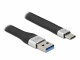 DeLock USB 3.2 Gen 1 Flachbandkabel A-C 14