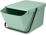 Brabantia Recyclingbehälter Sort & Go 20 l, Hellgrün, Material