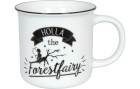 Könitz Kaffeetasse Forestfairy 330 ml , 1 Stück, Weiss