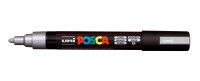 UNI-BALL  Posca Marker 1,8-2,5mm PC-5M SILVER silber, Rundspitze, Kein