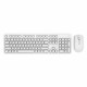 Dell KM636 keyboard RF Wireless QWERTY Arabic White KM636